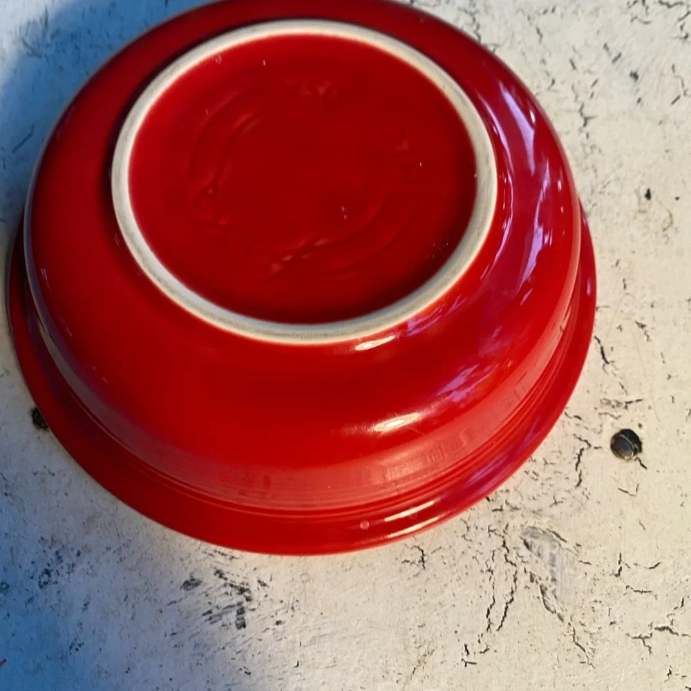 1 Fiesta Ware Scarlet 18 oz Cereal Bowl